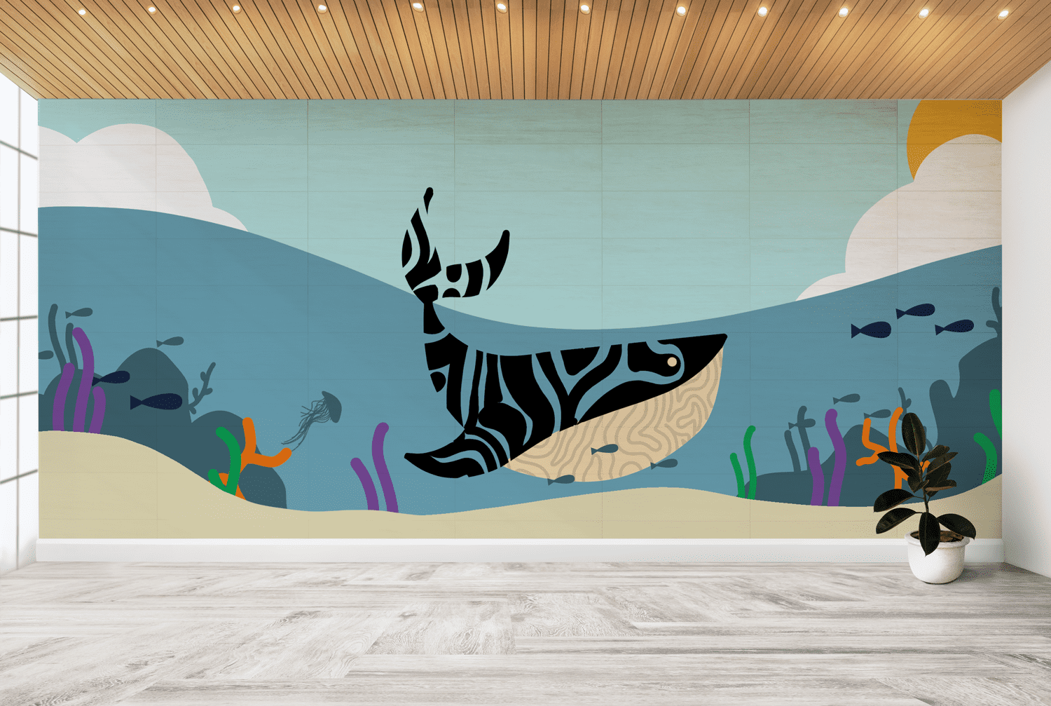 Mural Baleia